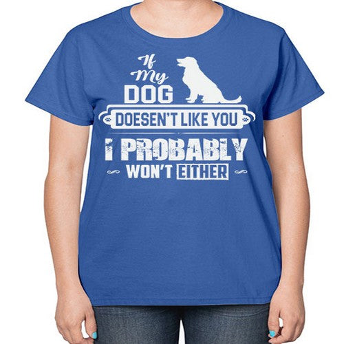 dog 113# - dogs-  Ladies T-Shirt