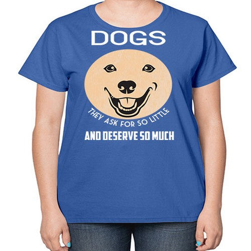dog 115# - dogs-  Ladies T-Shirt