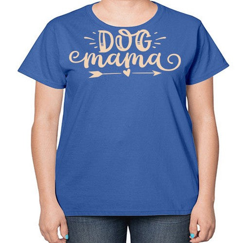 dog mama 83# - dogs-  Ladies T-Shirt
