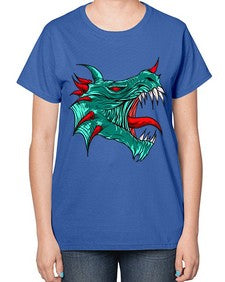 dragon 174# - dragon-  Ladies T-Shirt