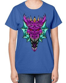dragon 175# - dragon-  Ladies T-Shirt