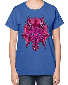 dragon 178# - dragon-  Ladies T-Shirt