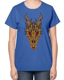 dragon 179# - dragon-  Ladies T-Shirt