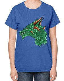 dragon 180# - dragon-  Ladies T-Shirt