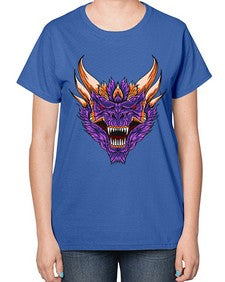 dragon 183# - dragon-  Ladies T-Shirt