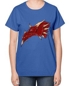 dragon 185# - dragon-  Ladies T-Shirt