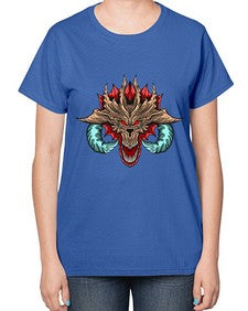 dragon 192# - dragon-  Ladies T-Shirt