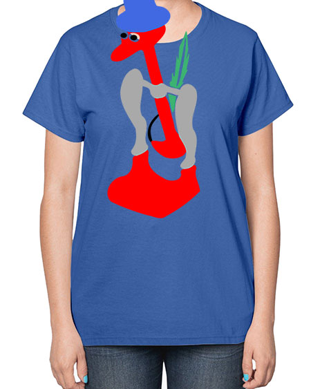 drinky bird 33# - birds-  Ladies T-Shirt