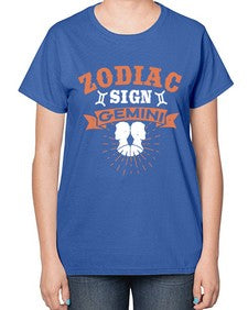 gemini 246# - gemini-  Ladies T-Shirt
