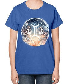 gemini 247# - gemini-  Ladies T-Shirt
