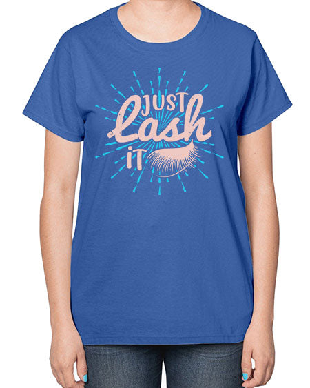 just lash it Style 199# -makeup  Ladies T-Shirt