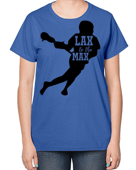 lax to the max 2# - lacrosse-  Ladies T-Shirt