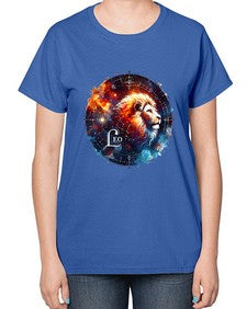 leo 300# - leo-  Ladies T-Shirt