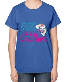 little brother 256# - unicorn-  Ladies T-Shirt