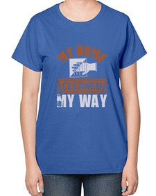 my home cleaned my way Style 294# - cleaner-  Ladies T-Shirt
