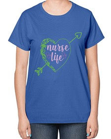 nurse life 1165# - nurse-  Ladies T-Shirt