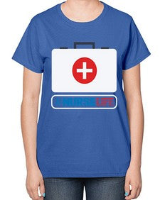 nurse life 1168# - nurse-  Ladies T-Shirt