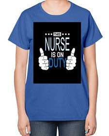 nurse pmg 1189# - nurse-  Ladies T-Shirt