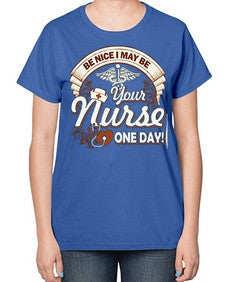 nurse to day 1202# - nurse-  Ladies T-Shirt
