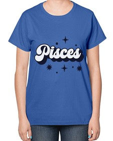 pisces 354# - pisces-  Ladies T-Shirt