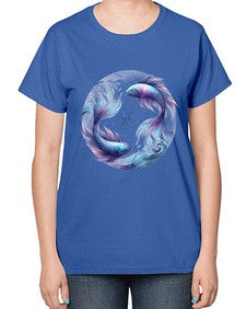 pisces 362# - pisces-  Ladies T-Shirt