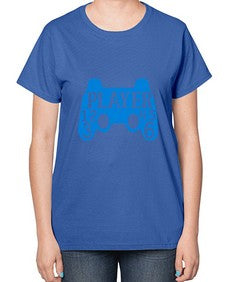 player 39# - video games-  Ladies T-Shirt