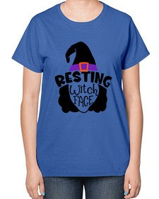 resting witch face 27# - witch-  Ladies T-Shirt