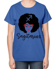 sagitarius 396# - sagittarius-  Ladies T-Shirt