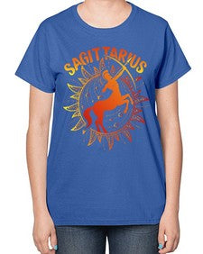 sagittarius 136# - sagittarius-  Ladies T-Shirt
