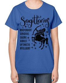 sagittarius 397# - sagittarius-  Ladies T-Shirt