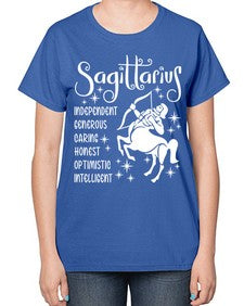 sagittarius 401# - sagittarius-  Ladies T-Shirt
