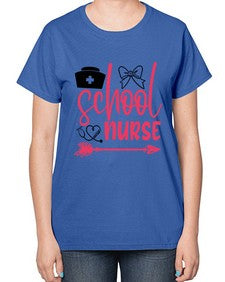 school nurse Style 1376# - nurse-  Ladies T-Shirt