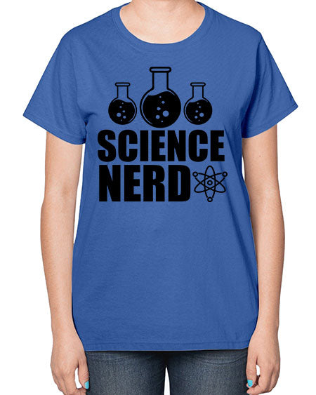 science nerd 62# - general science-  Ladies T-Shirt
