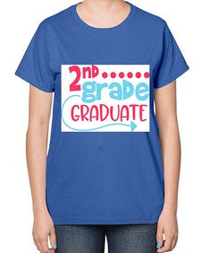 secondgradegrad 839# - second grade-  Ladies T-Shirt