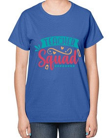 teacher squad 1462# - teacher-  Ladies T-Shirt