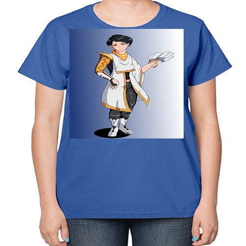 the book master 58# - anime-  Ladies T-Shirt