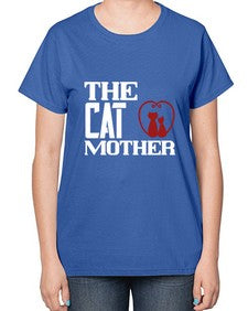 the cat mother Style 117# - cats-  Ladies T-Shirt