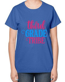 third grade tribe 978# - third grade-  Ladies T-Shirt