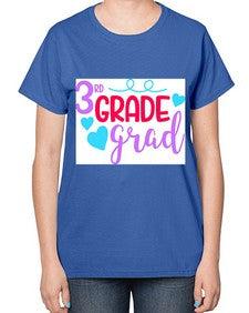 thirdgradegrad 982# - third grade-  Ladies T-Shirt