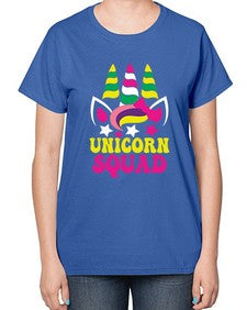 unicorn squad 484# - unicorn-  Ladies T-Shirt