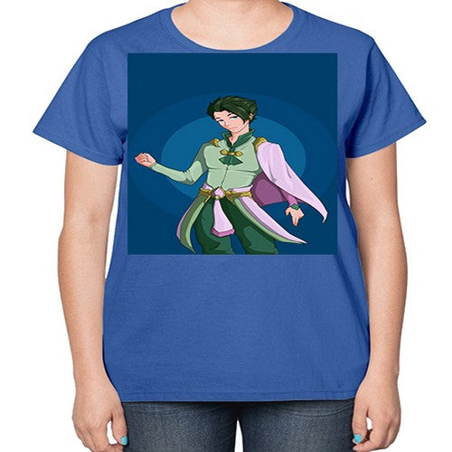 wearing royal dress98# - anime-  Ladies T-Shirt
