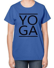 yoga  611# - yoga-  Ladies T-Shirt
