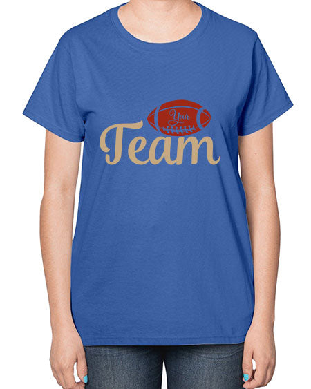 your team 2271# - softball-  Ladies T-Shirt