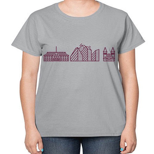 Aarhus 264# - cities-  Ladies T-Shirt