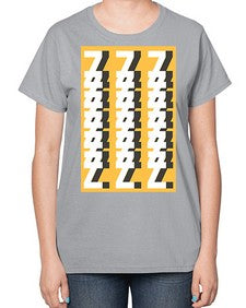 Abstract Shape 187# - art pop art-  Ladies T-Shirt