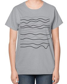 Abstract Shape 194# - art pop art-  Ladies T-Shirt