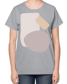Abstract Shape 197# - art pop art-  Ladies T-Shirt