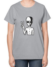 Alien 59# - ufo-  Ladies T-Shirt