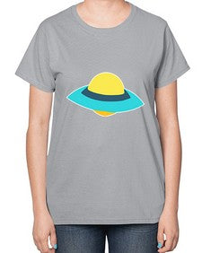 Alien 60# - ufo-  Ladies T-Shirt