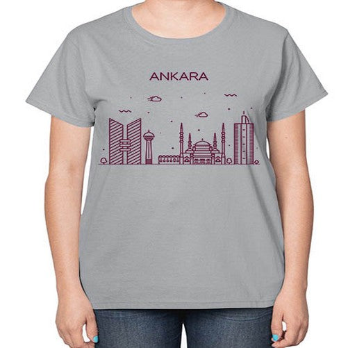 Ankara 330# - cities-  Ladies T-Shirt